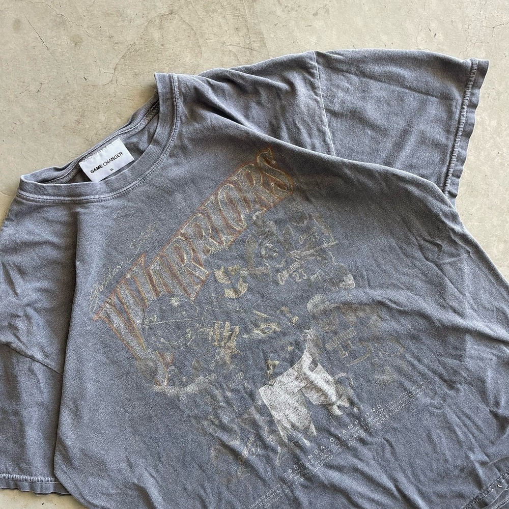 Game Changers Golden State Warriors 2022 Championship Tee Men's XL (Faded)